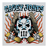 Teenage Mutant Ninja Turtles - Casey Jones 12" x 12" Art Print by Kiel Tillman