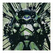 Teenage Mutant Ninja Turtles - Arrows 12" x 12" Art Print by Chris Malbon