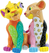 The Lion King (1994) - Simba and Nala 6" Statue by Romero Britto