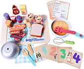 Bluey - Wooden Hotel Breakfast Tray Playset