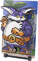 Sonic the Hedgehog - Big the Cat (Modern) FiGGYZ Pixel Art 4.3" PVC Magnet