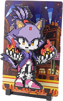 Sonic the Hedgehog - Blaze the Cat (Modern) FiGGYZ Pixel Art 4.3" PVC Magnet