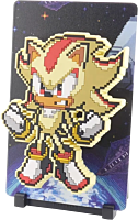 Sonic the Hedgehog - Super Shadow (Modern) FiGGYZ Pixel Art 4.3" PVC Magnet