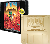 Doom (1993) - Commemorative Floppy Disk (Gold Edition) Limited Edition Metal Ingot
