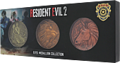 Resident Evil 2 - R.P.D. Medallion Collection Limited Edition Metal Medallion 3-Pack