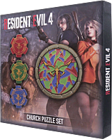 Resident Evil 4 - Church Puzzle Limited Edition Metal Medallion Set