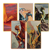 Dungeons & Dragons - Metallic Dragons Limited Edition Metal Ingot 5-Pack