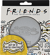 Friends - Embossed Metal Coasters 4-Pack