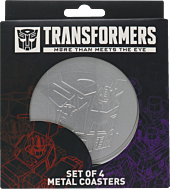 Transformers - Embossed Metal Coasters 4-Pack