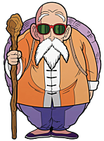 Dragon Ball Z - Master Roshi FigPin Enamel Pin