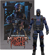 Operation: Monster Force - Apophis Legion Counter Terrorism Unit Trooper 1/12th Scale Action Figure (Season Zero)