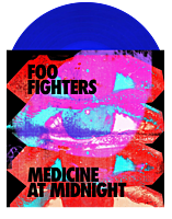 Foo Fighters - Medicine At Midnight LP Vinyl Record (Indie Exclusive Translucent Blue Coloured Vinyl)