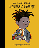 Jean-Michel Basquiat - Jean-Michel Basquiat Little People, Big Dreams Hardcover Book