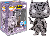 Batman - Batman Day Artist Series Pop! Vinyl Figure with Pop! Protector (Funko / Popcultcha Exclusive)