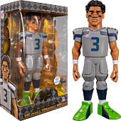 NFL Football - Russell Wilson Seattle Seahawks Grey Uniform 12" Vinyl Gold Figure  (Funko / Popcultcha Exclusive)