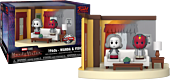 WandaVision - 1960s Wanda & Vision in Living Room Diorama Mini Moments Vinyl Figure