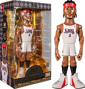 NBA Basketball - Allen Iverson Philadelphia 76ers 12” Gold Premium Vinyl Figure