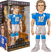 NFL Football - Justin Herbert Los Angeles Chargers 12" Gold Premium Vinyl Figure