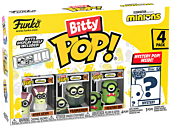 Minions - Bride Kevin, Frankenbob, Creature Mel & Mystery Bitty Pop! Vinyl Figure 4-Pack