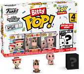 Toy Story 4 - Jessie, Bullseye, Hamm & Mystery Bitty Pop! Vinyl Figure 4-Pack