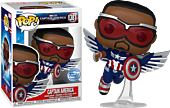 Captain America: Brave New World - Captain America (Sam Wilson) Flying Pop! Vinyl Figure (Popcultcha Exclusive)