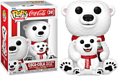 Ad Icons - Coca-Cola Polar Bear with Cub Pop! Vinyl Figure