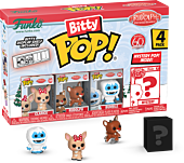 Rudolph the Red-Nosed Reindeer (1964) - Bumble, Rudolph, Clarice & Mystery 60th Anniversary Bitty Pop! Vinyl Figure 4-Pack