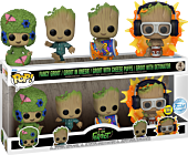I Am Groot (2022) - Groot Pop! Vinyl Figure 4-Pack (Popcultcha Exclusive)