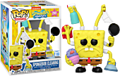 SpongeBob SquarePants - SpongeBob Cleaning Premium Pop! Vinyl Figure (2025 Summer Convention Exclusive) (Popcultcha Exclusive)