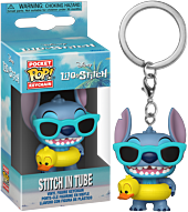 Lilo & Stitch - Stitch in Tube Pocket Pop! Keychain
