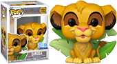 The Lion King - Simba with Leaves Pop! Vinyl Figure
