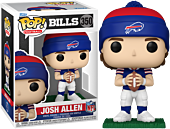 NFL Football - Josh Allen with Beanie Buffalo Bills Pop! Vinyl Figure