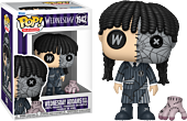 Wednesday (2022) - Wednesday with Thing (Patchwork) Pop! Vinyl Figure