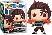 Demon Slayer: Infinity Castle - Tanjiro Kanado (Fire Breathing) Pop! Vinyl Figure