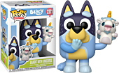 Bluey - Bandit with Unicorse Pop! Vinyl Figure