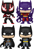 DC: Batman Through the Ages - Beyond, Zur-En-Arrh, Gotham by Gaslight & Batman Inc. Pop! Vinyl Figure Bundle (Set of 4)