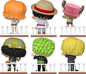 One Piece - Zoro, Usopp, Sanji, Nami, Chopper & Luffy Build-A-Scene Pop! Vinyl Figure Bundle (Set of 6)