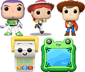 Toy Story 5 - Jessie, Woody, Buzz, Lilypad & Smarty Pants Pop! Vinyl Figure Bundle (Set of 5)