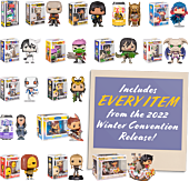 Funko - Complete 2022 Winter Convention Exclusive Release SODA & Pop! Vinyl Figure Bundle (Set of 16)
