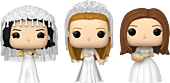 Friends - The One With A Wedding Pop! Vinyl Figure Bundle (Set of 3)