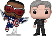 Captain America: Brave New World - Global Power Pop! Vinyl Bundle (Popcultcha Exclusive) (Set of 2)