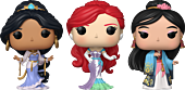 Disney Princess - Jasmine, Ariel & Mulan (Grand Entrance) Pop! Vinyl Figure Bundle (Set of 3)