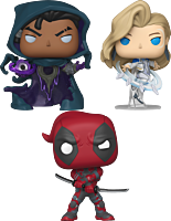 Marvel Rivals - Cloak, Dagger & Deadpool Pop! Vinyl Figure Bundle (Set of 3)