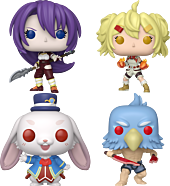 Shangri-La Frontier - Arthur Pencilgon, Emul, Oikatzo & Sunraku Pop! Vinyl Figure Bundle (Set of 4)