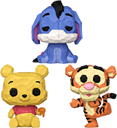 Winnie the Pooh - Eeyore, Winnie the Pooh & Tigger (Whittled) Pop! Vinyl Figure Bundle (Set of 3)