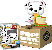 101 Dalmatians (1961) - Rolly with Cheese Sandwich Mystery Box (Includes Rolly & 3 Exclusive Pop! Vinyl Figures)