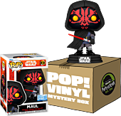 Star Wars: Maul Shadow Lord - Maul with Robe Mystery Box (Includes Maul & 3 Exclusive Pop! Vinyl Figures)