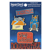 Snoop Dogg - Dog House Enamel Pin 4-Pack 