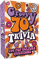 Groovy 70s Trivia - 100 Pop Culture Questions Trivia Card Game