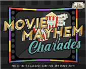 Movie Mayhem Charades - Card Game (100 Cards)